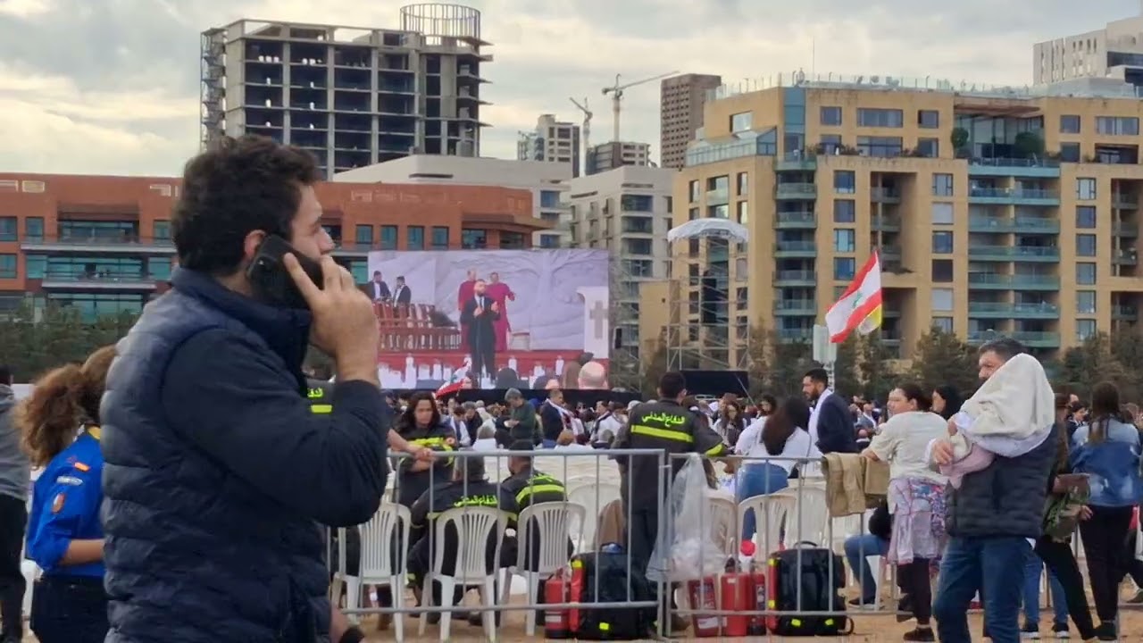 Attend the mass with Pope Leo XIV in lebanon2025