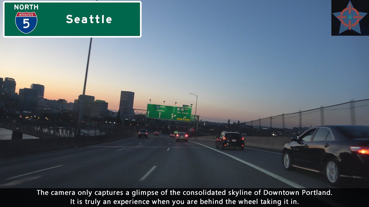 (S12 EP06) Portland Dusk Freeway Cruise