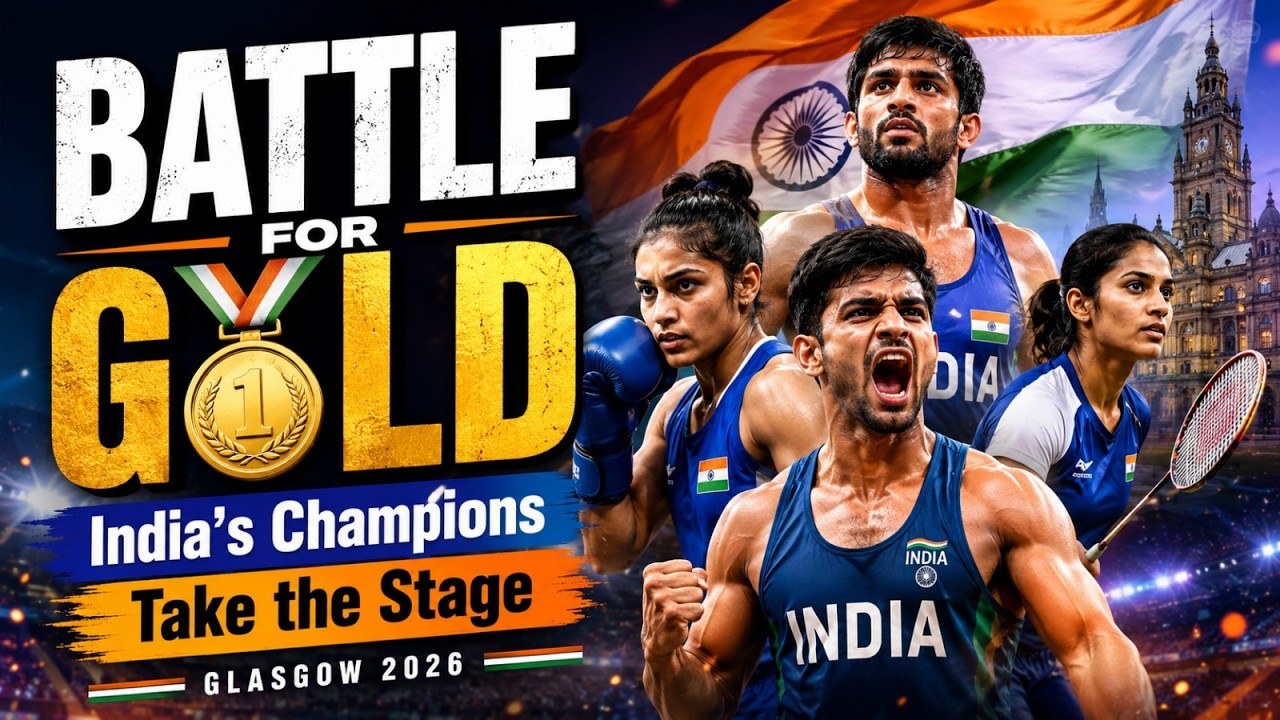 Сборная Индии готова к Играм Содружества в Глазго 2026 | #Glasgow2026 #bjp