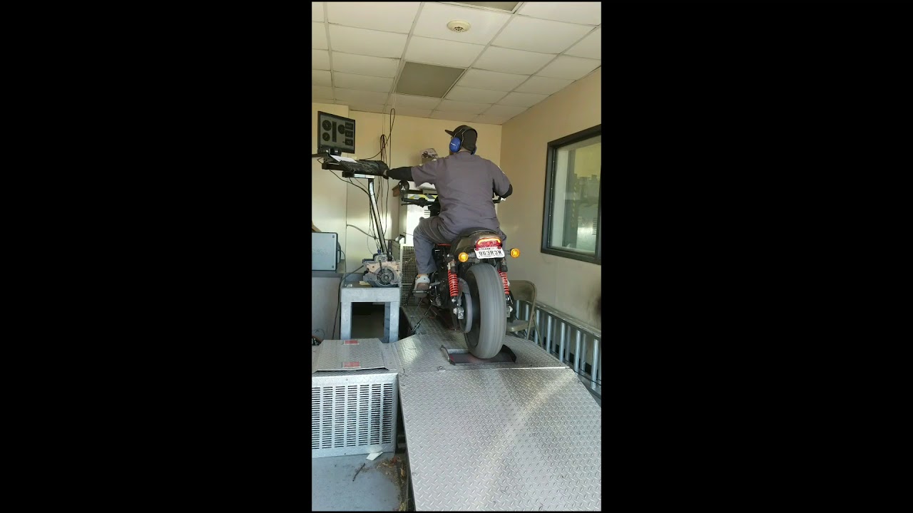 HARLEY DAVIDSON STREET ROD 750 DYNO