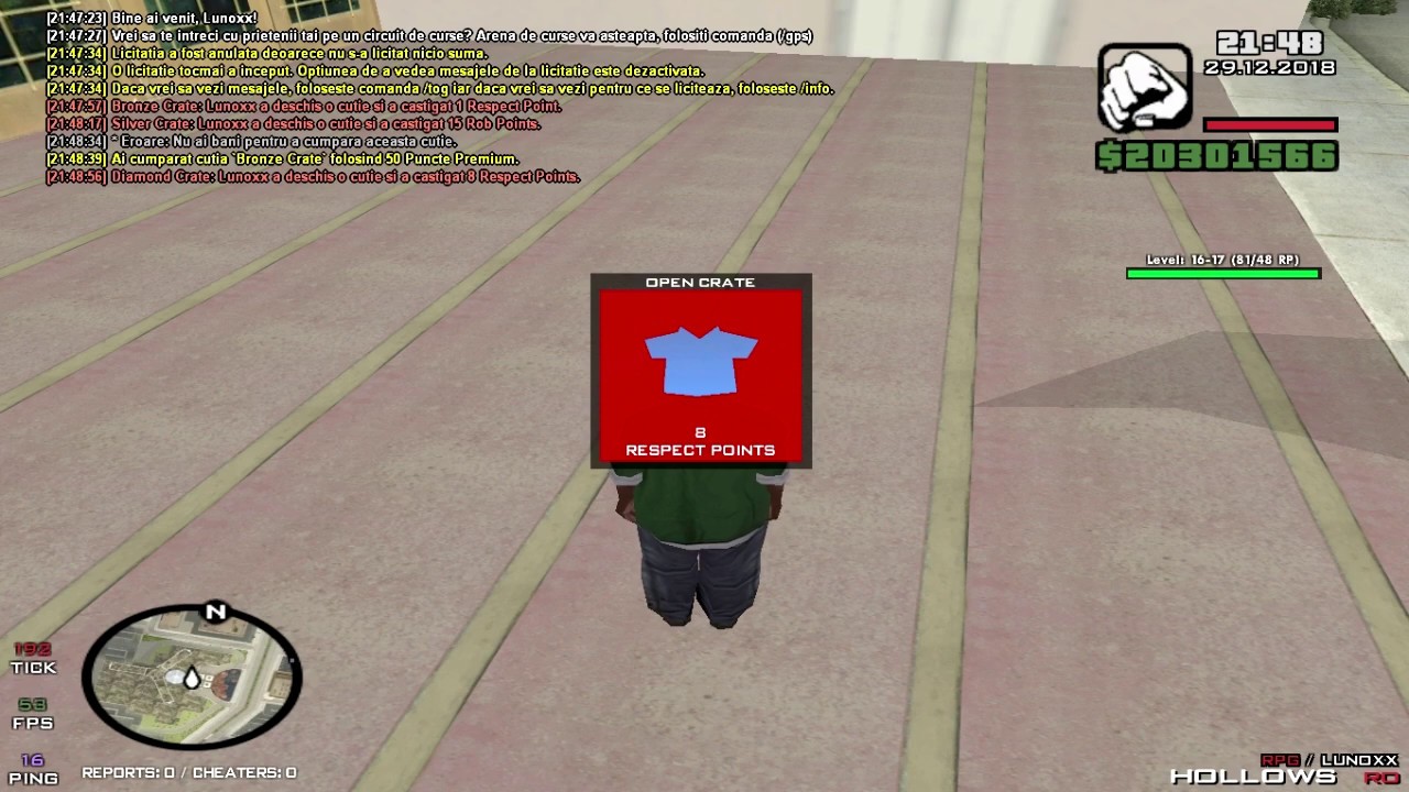 SAMP Crates System (nephrite)