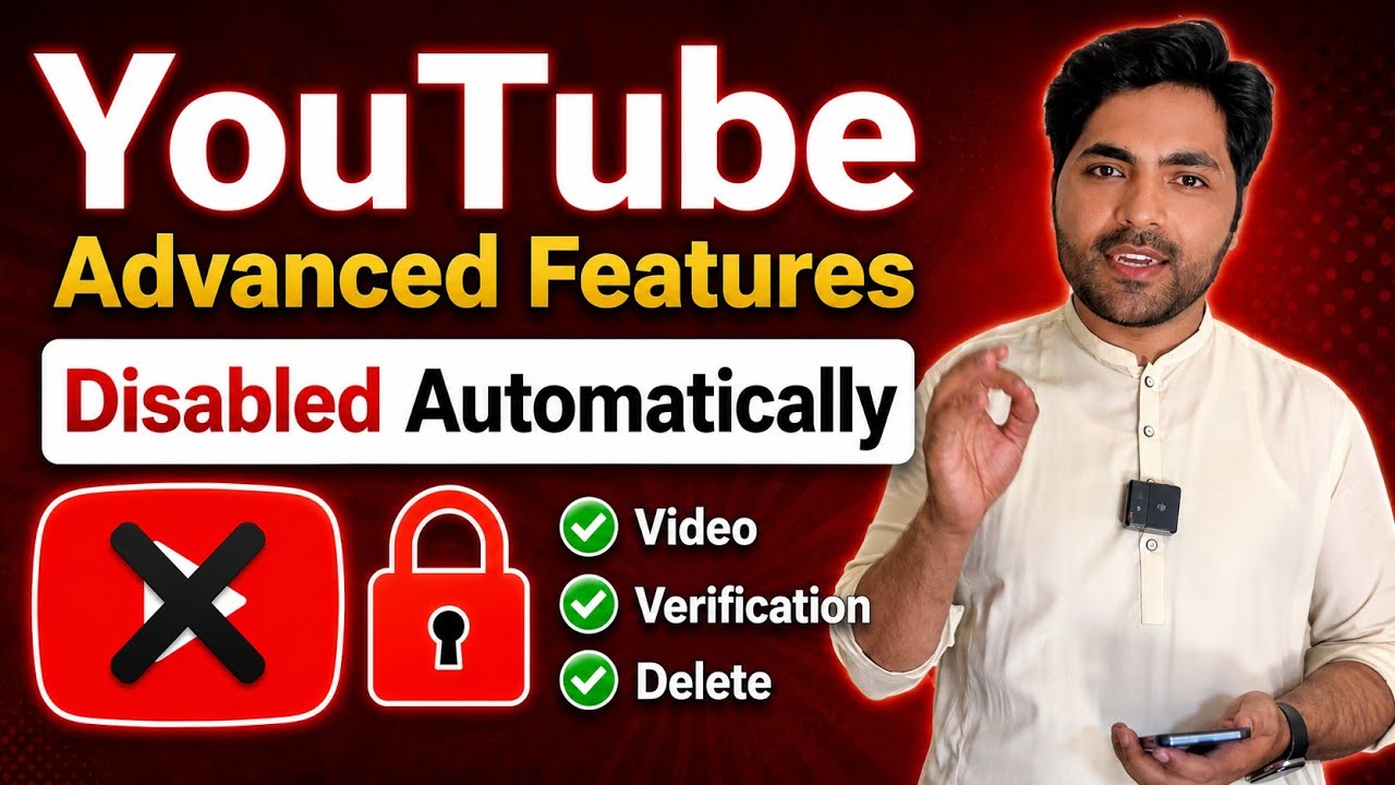 Youtube advance Features Problem | How to Fix in Minutu