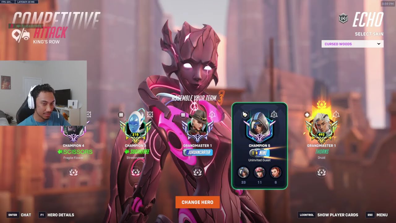 THIS IS WHAT TOP 500 ECHO LOOKS LIKE - Sugarfree INSANE Echo Season 20 Top 500 Gameplay