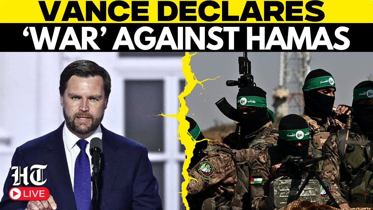 Israel Vs Hamas News Live | Vance Vows TOTAL DISARMAMENT of Hamas in Fiery Speech| Netanyahu | Gaza