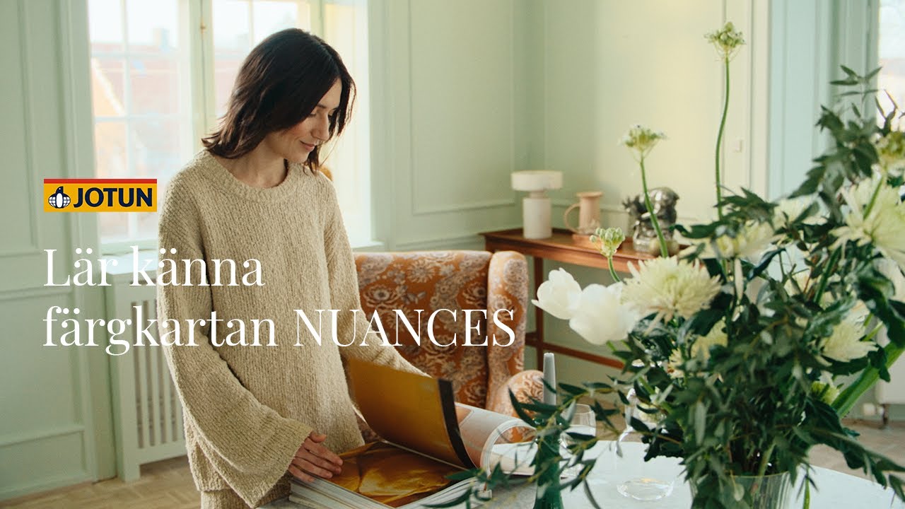 NUANCES - ny färgkarta från Jotun LADY