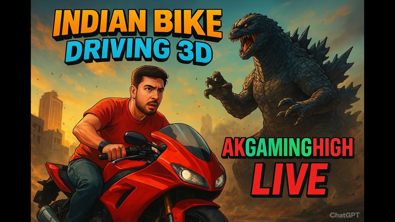 INDIAN BIKE DRIVING 3D LIVE ONLINE GAMEPLAY 