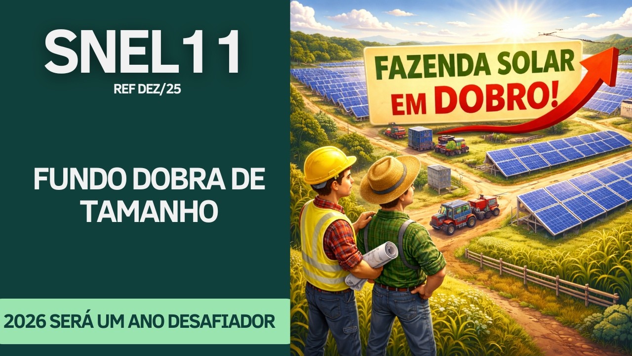 #SNEL11 - FUNDO MAIS QUE DOBRA DE TAMANHO