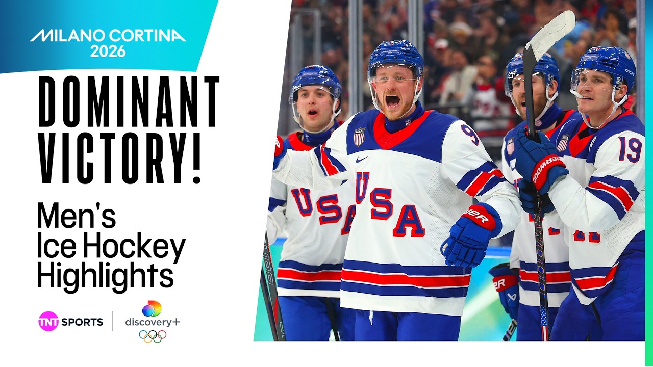 GOLD MEDAL BOUND? 👀 | Men's Ice Hockey - USA vs Slovakia Highlights | Winter Olympics 2026