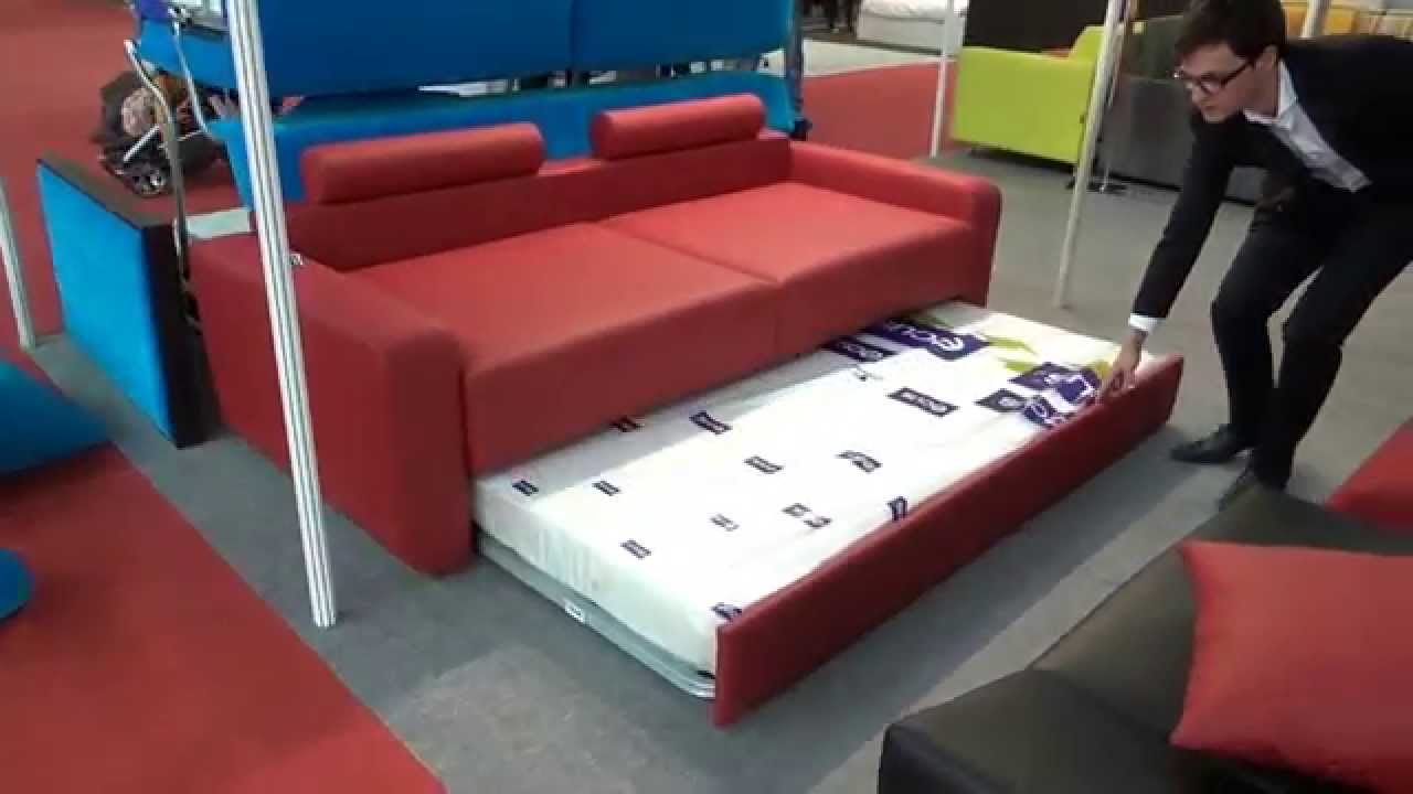 Sofá cama nido madera increíble acabado ¡Cómo amplia espacio de descanso!