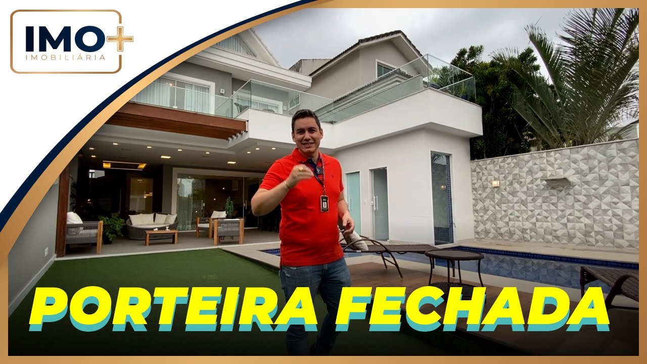 CASA COM PORTEIRA FECHADA NO RECREIO!