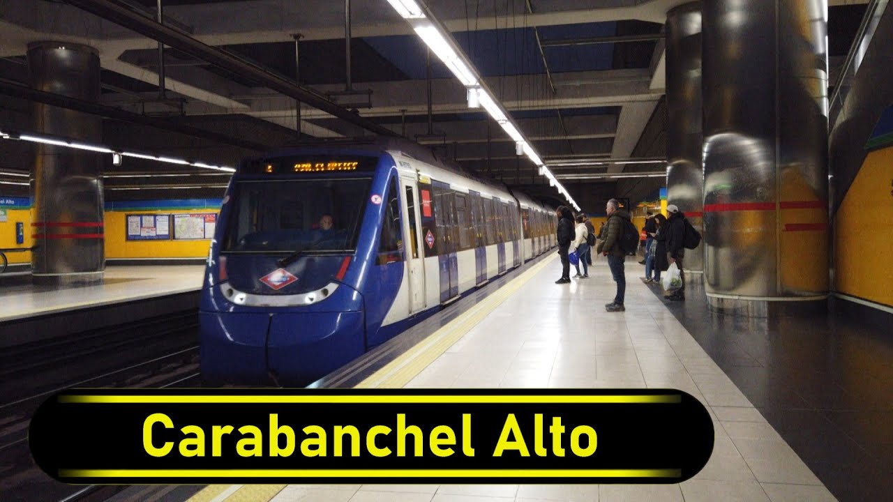 Metro Station Carabanchel Alto - Madrid 🇪🇸 - Walkthrough 🚶