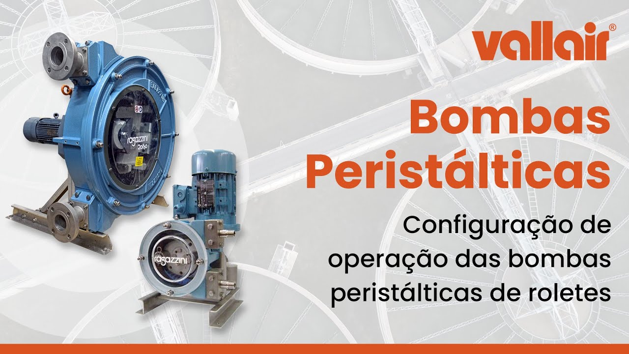 Configurações de Operação da Bomba Peristáltica