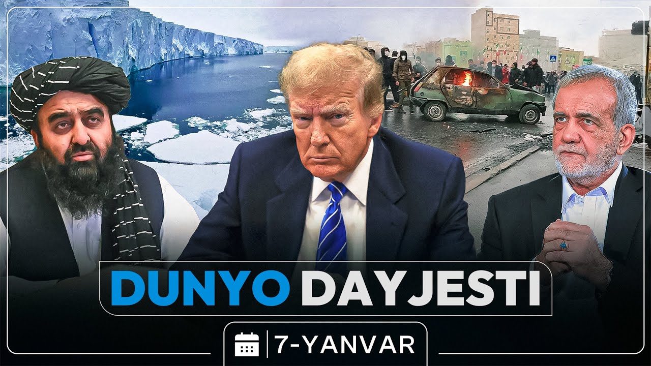 “Qiyomat kuni muzligi” faollashdi, Afg'onistonda o'zbek tili cheklandimi? Venesuelada motam