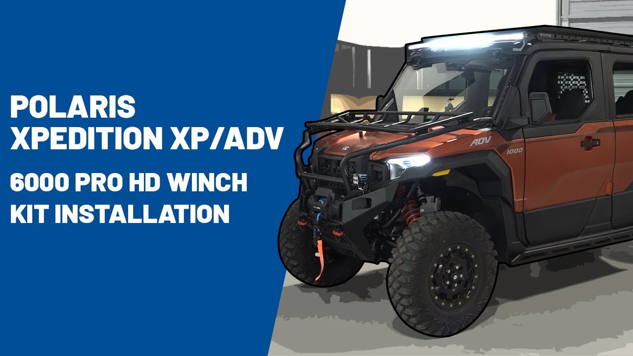 2024+ Polaris XPEDITION XP/ADV | 6000 Pro HD Winch Kit Installation | Polaris Off Road Vehicles
