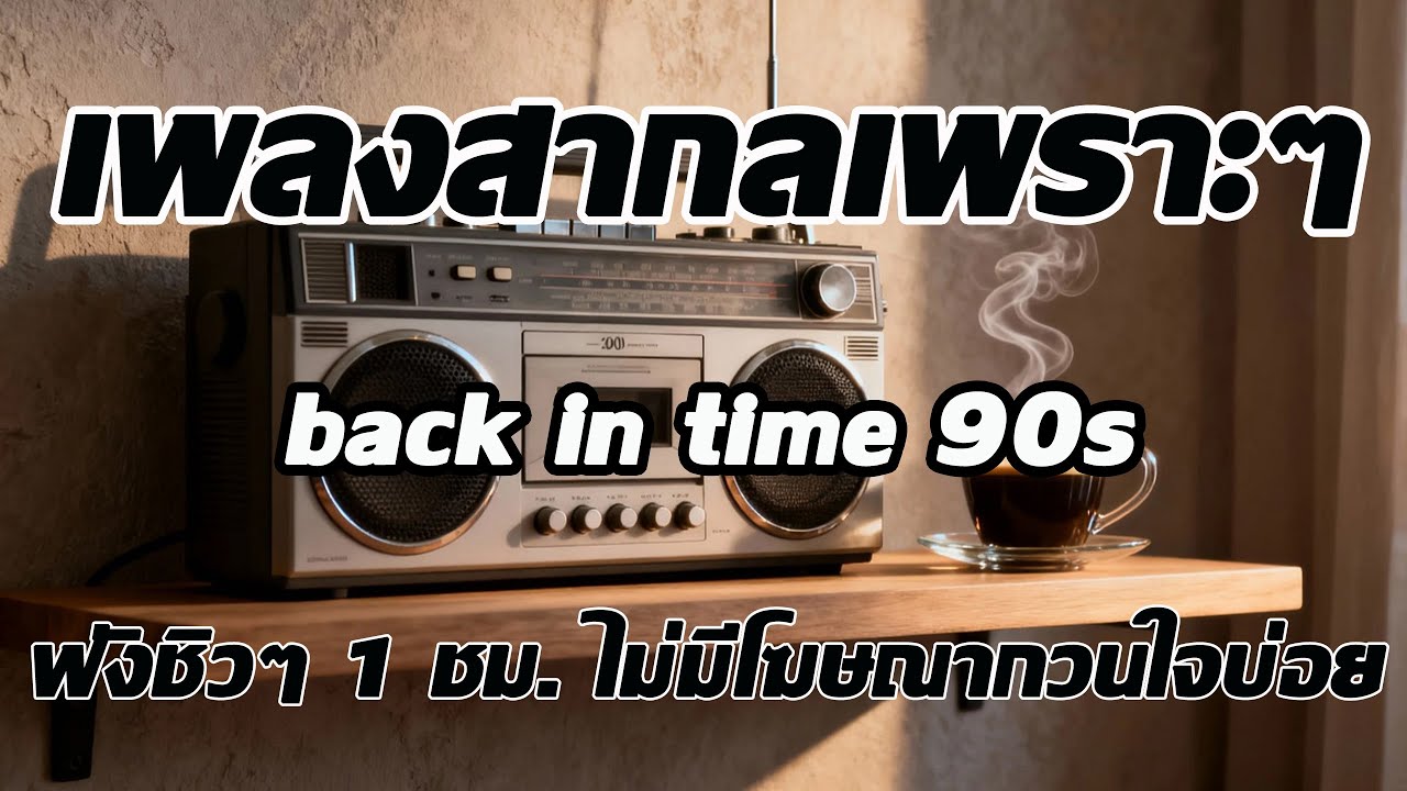 Back In Time [ Volume 121] เพลงสากลเพราะๆ เพลงฟังสบายๆ ฟังทำงาน ฟังร้านกาแฟ ฟังเดินทาง โฆษณาไม่กวนใจ