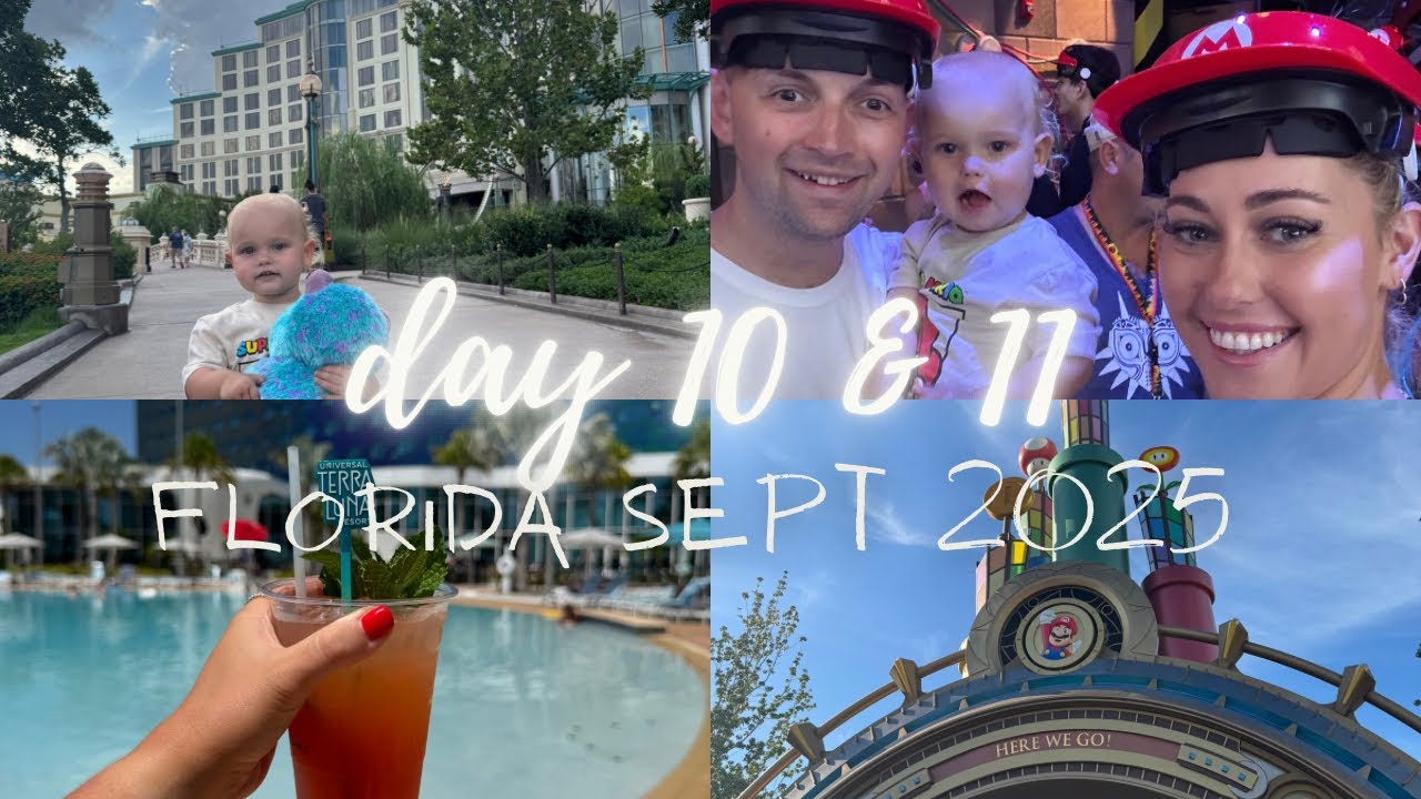 FLORIDA DAY 10 & 11 | Universal, Terra Luna Resort, EPIC UNIVERSE VLOG 