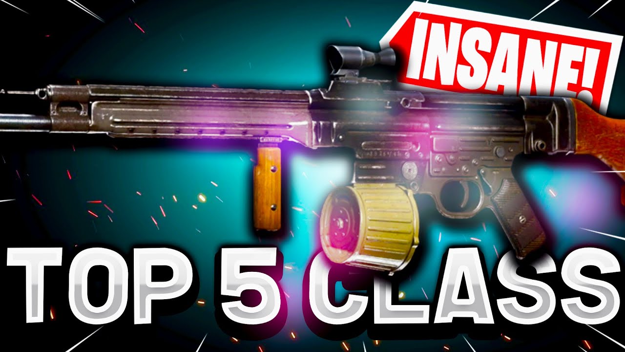 Top 5 BEST CLASS SETUPS in VANGUARD! (CoD Vanguard Top 5 Weapons)