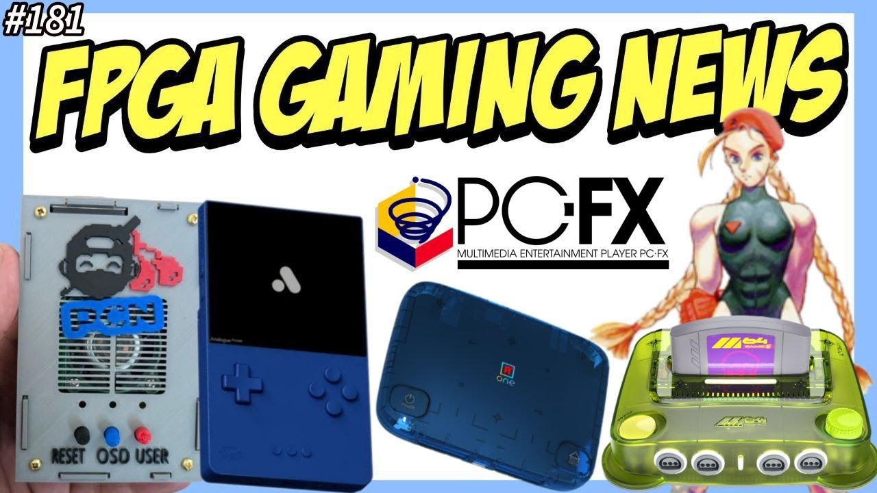 FPGA & Retro Gaming News Ep181 | M64, SuperStation One, PCFX, CPS2  | MiSTer, Analogue Pocket & More