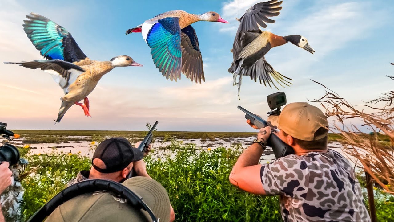SOUTH AMERICA DUCK HUNT! FIRST TO EVER FILM HERE!