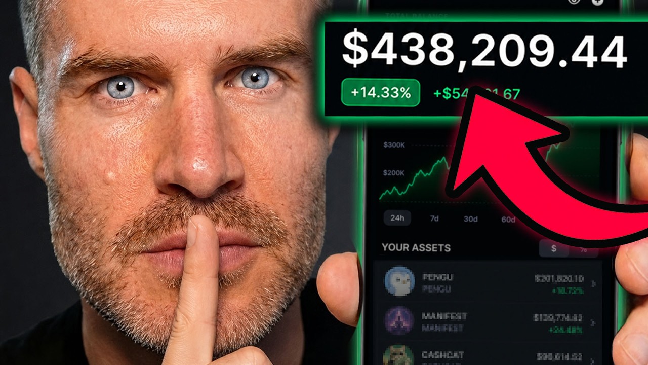 Алекс Беккер собрал НОВЫЙ КРИПТОПОРТФЕЛЬ для бычьего рынка 2027 года!!... (всё, что я знаю)