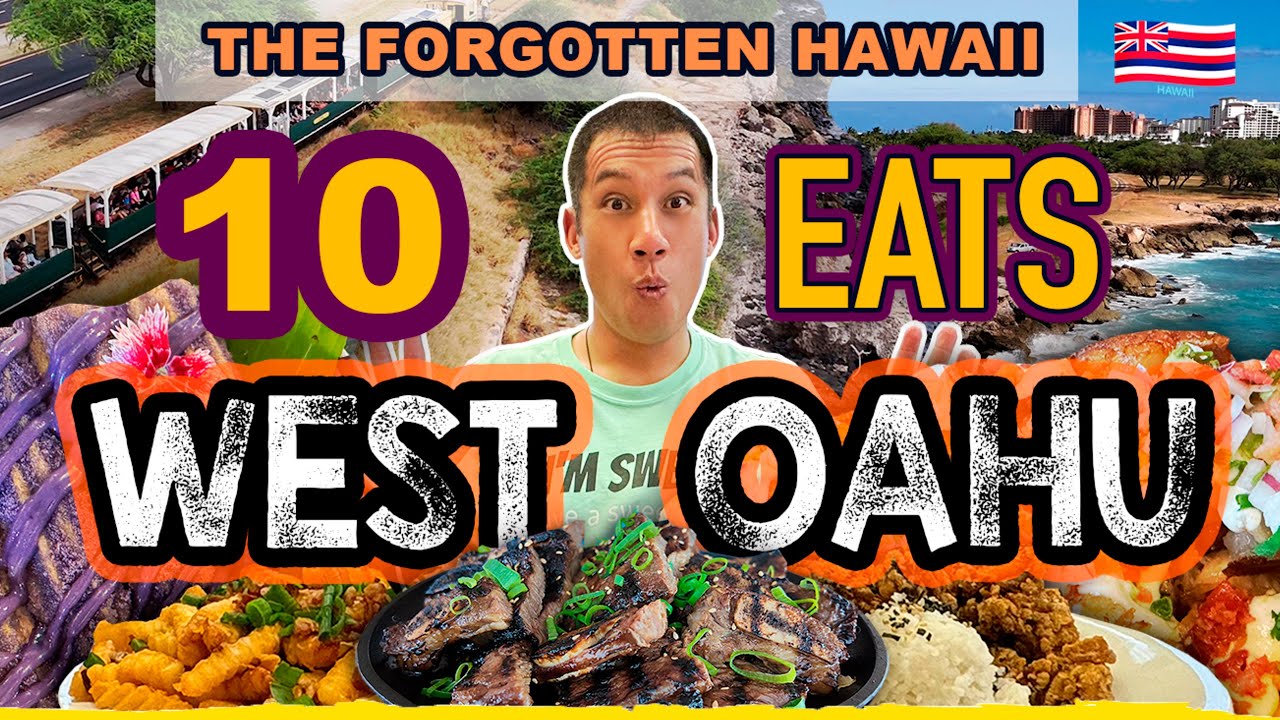 ULTIMATE FOOD TOUR ON WEST OAHU - 10 Best Foods in Hawaii's Forgotten Waianae, Kapolei & More!