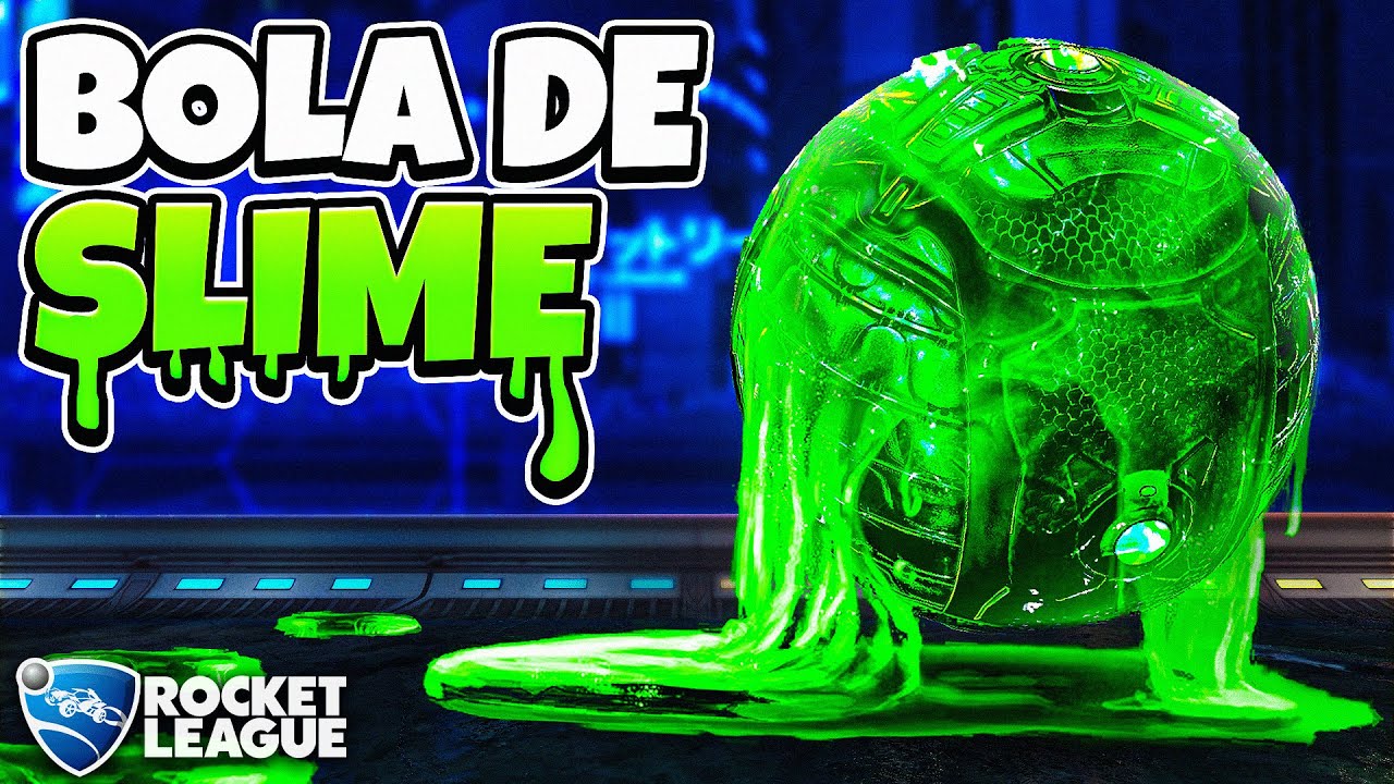 BOLA DE SLIME no ROCKET LEAGUE (INSANA!!!)