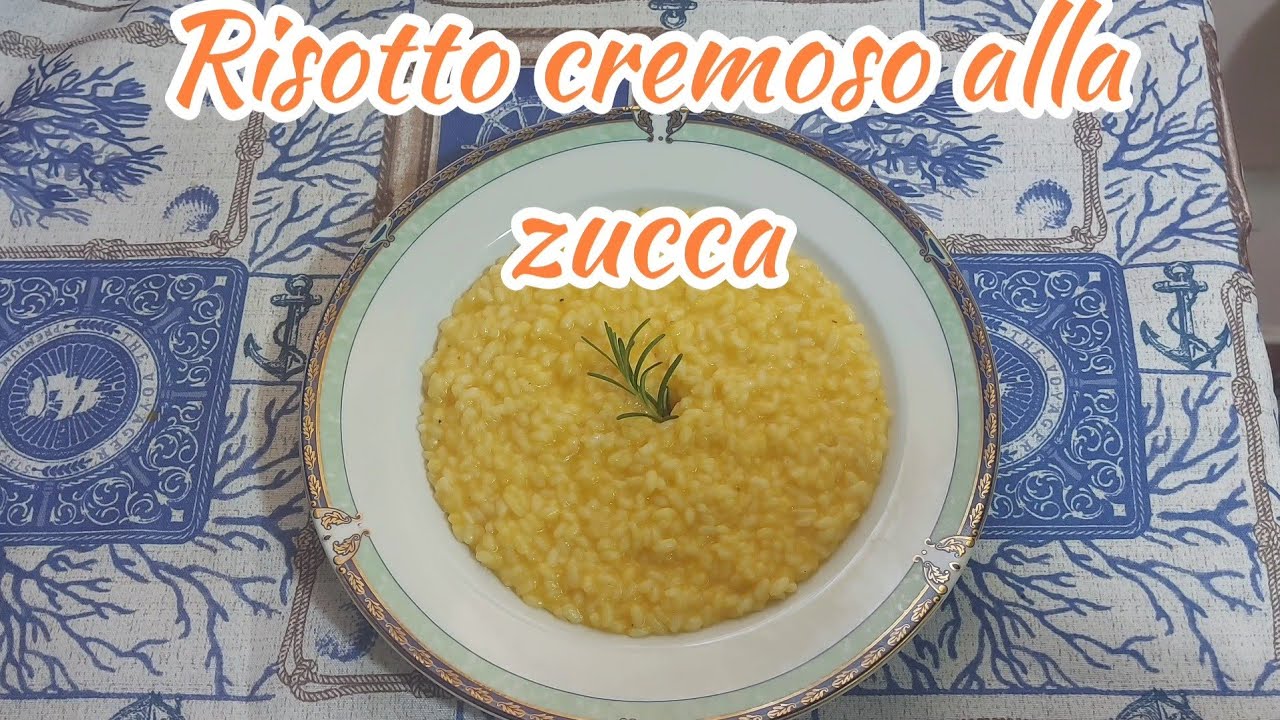Risotto cremoso alla zucca 🎃