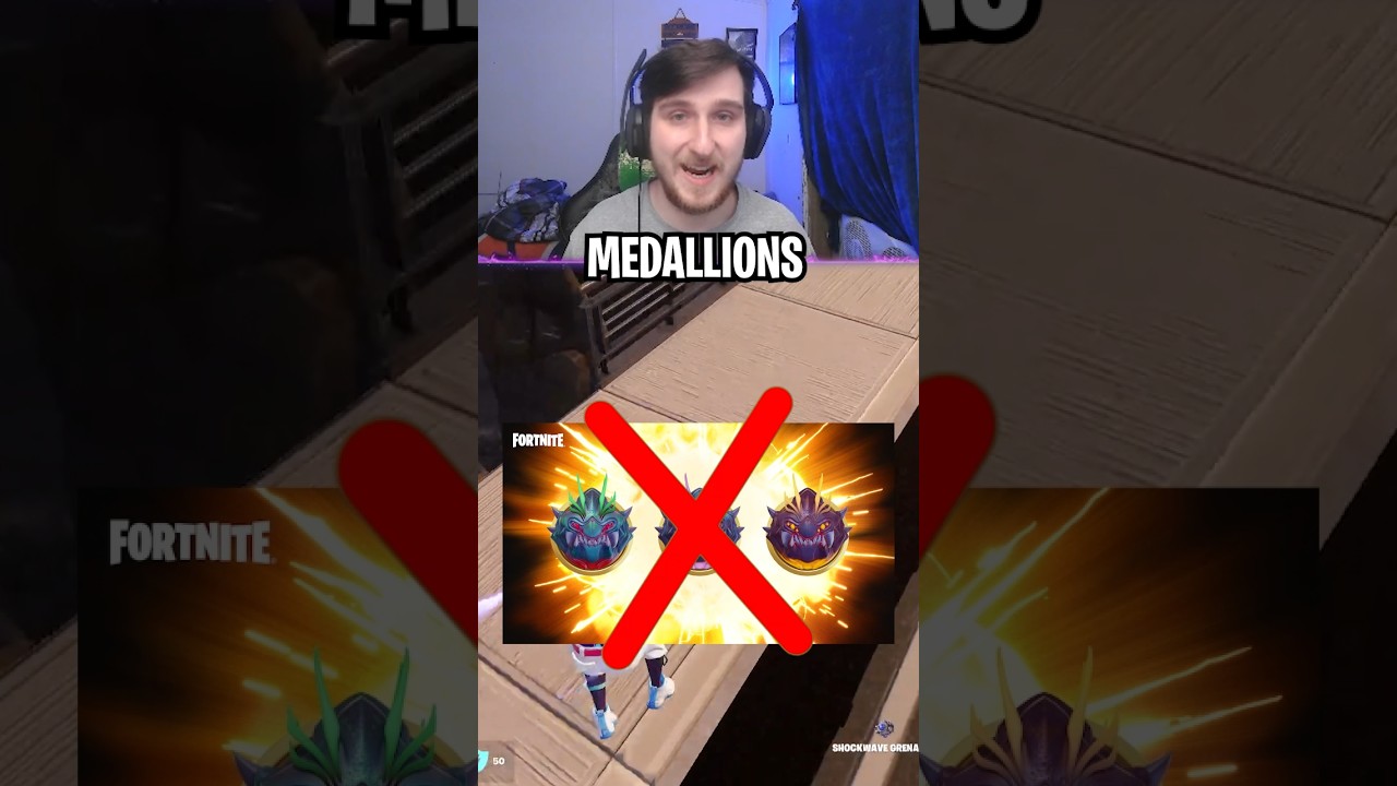 Fortnite just VAULTED Medallions FOREVER!