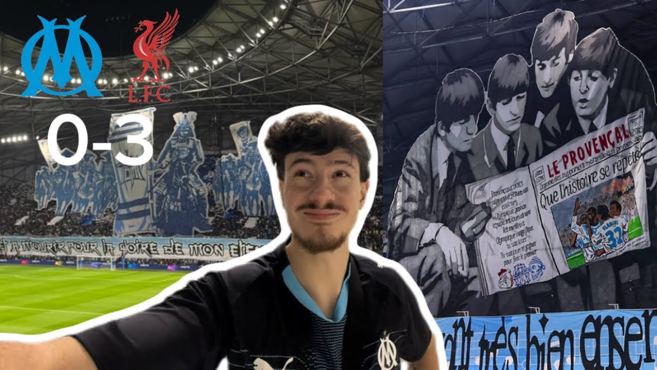 MARSEILLE VS LIVERPOOL CHAMPIONS LEAGUE!! CRAZY ATMOSPHERE 