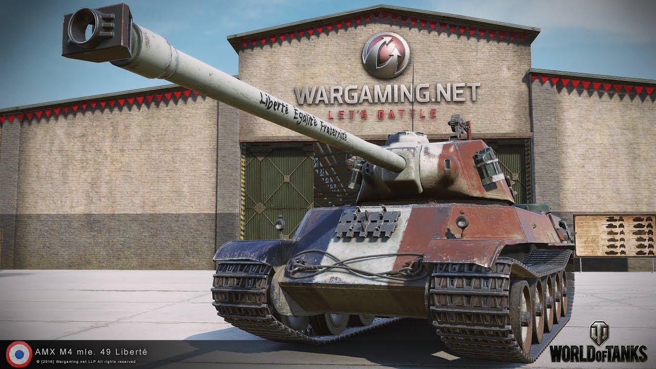 World of Tanks - AMX M4 49 Liberte Review - Out-of-date Baguette