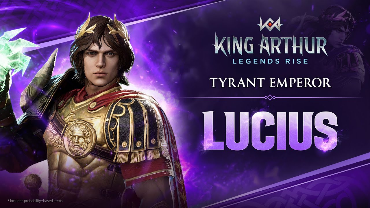 [King Arthur: Legends Rise] Hero Introduction - Lucius