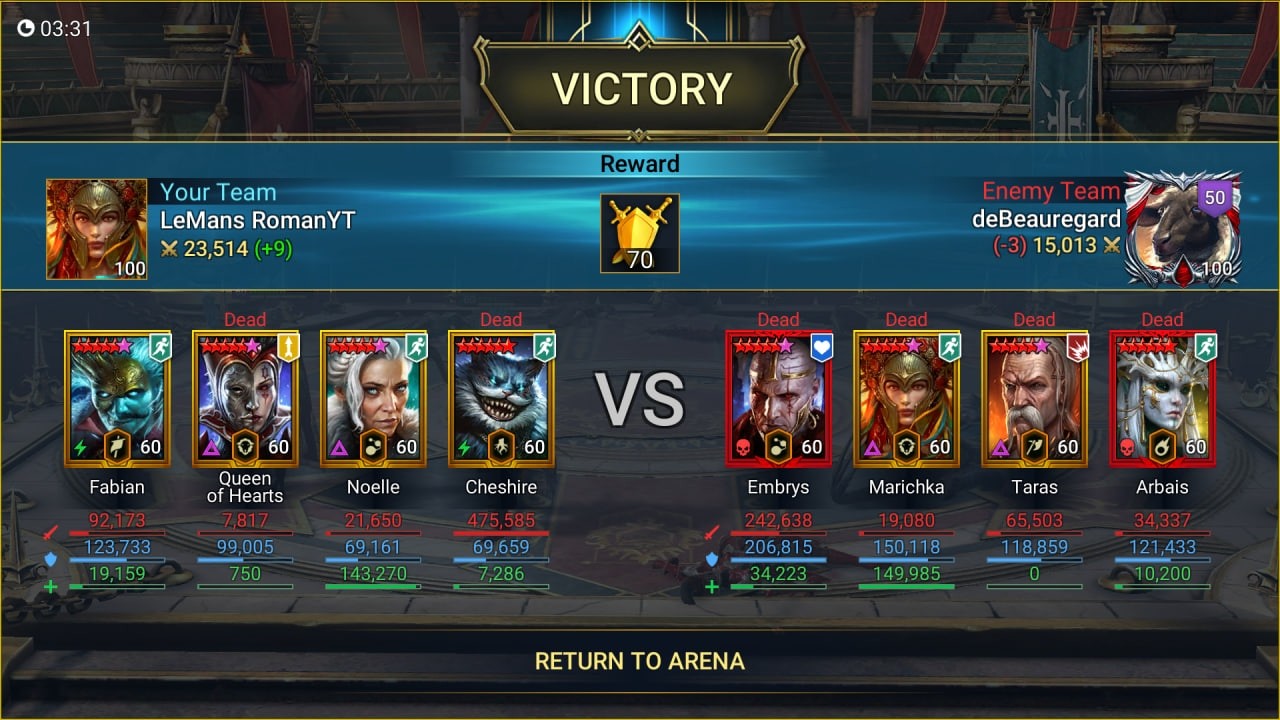 Live Arena Off-season fun!