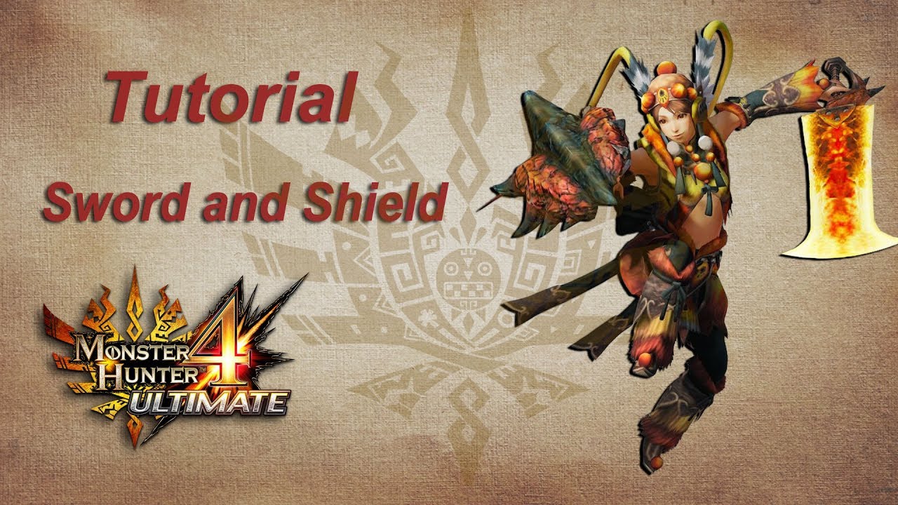 Monster Hunter 4 Ultimate - Sword and Shield Tutorial