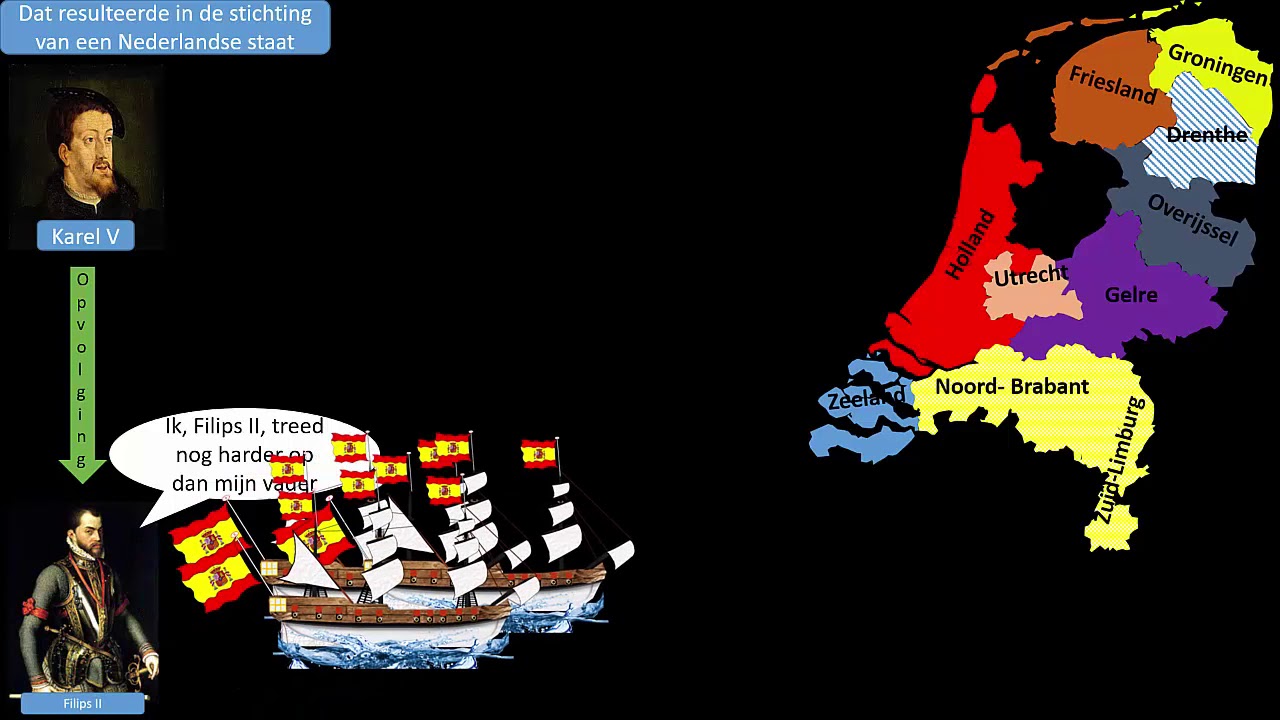 Tijdvak 5 - k.a. het conflict in de nederlanden dat resulteerde in de stichting vd Nederlandse staat