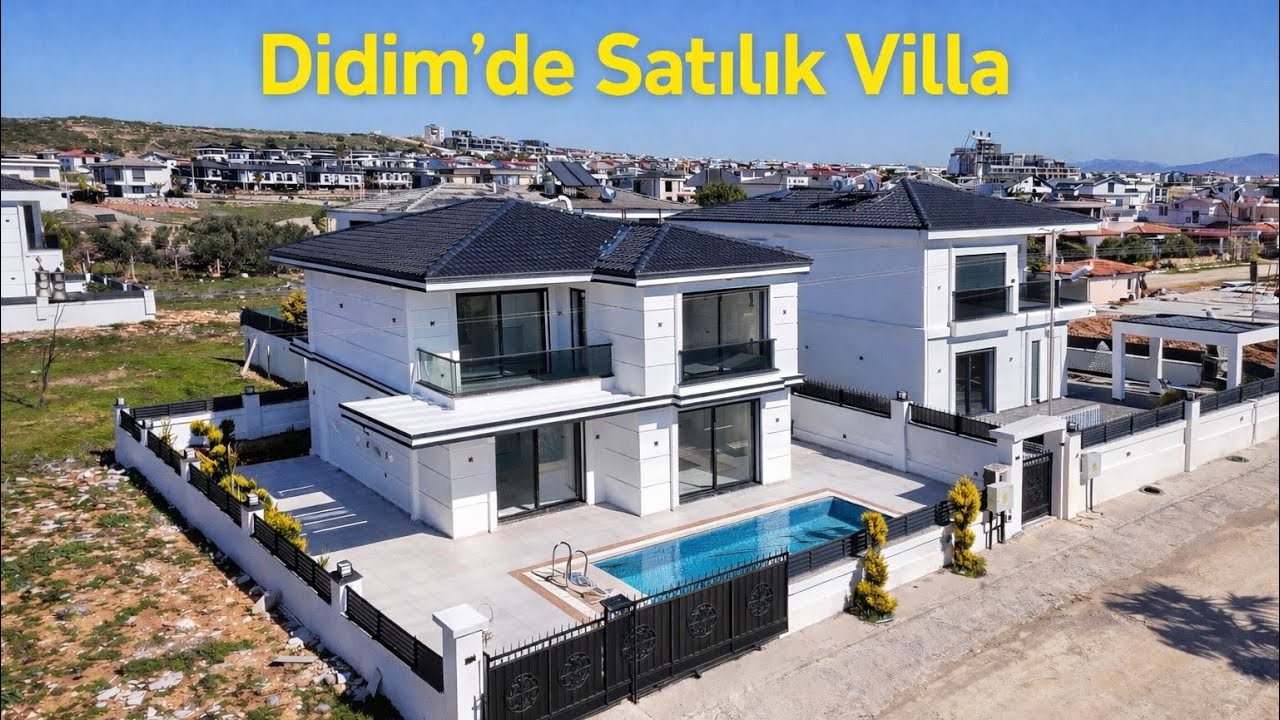 ALTI GÖZDEN OLUŞAN SATILIK VİLLA /mksemlak