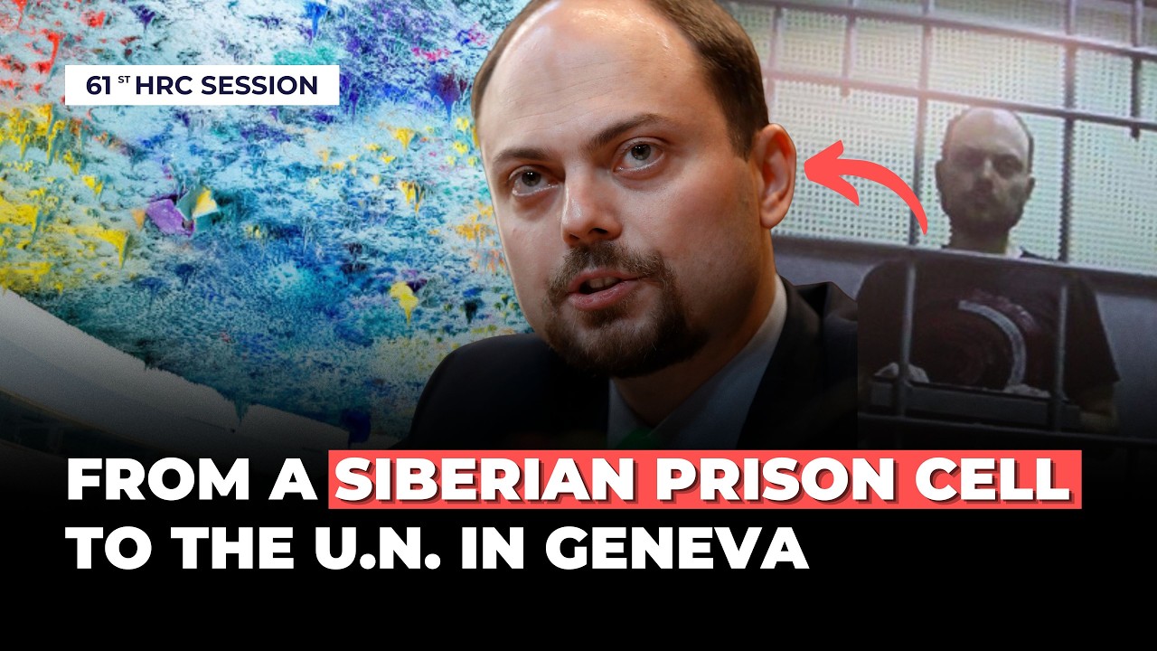 From a Siberian Prison Cell to the UN in Geneva: Владимир Кара-Мурза — Важная Речь