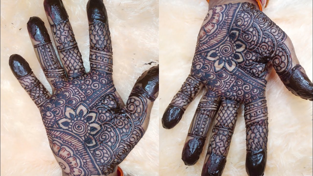 Elegant Full Hand Arabic Mehndi Design | Simple & Bridal Style Mehndi#mehndi #viral #mehndidesign 