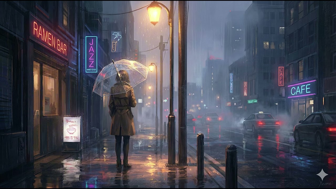 Rainy Window | Lo-fi Jazz & Chill Beat ☔