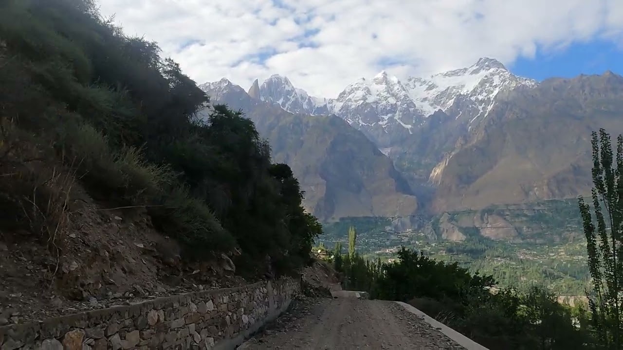 Beautiful Nagar | View of Hunza | Hunza view from Nagar | Gilgit Baltistan