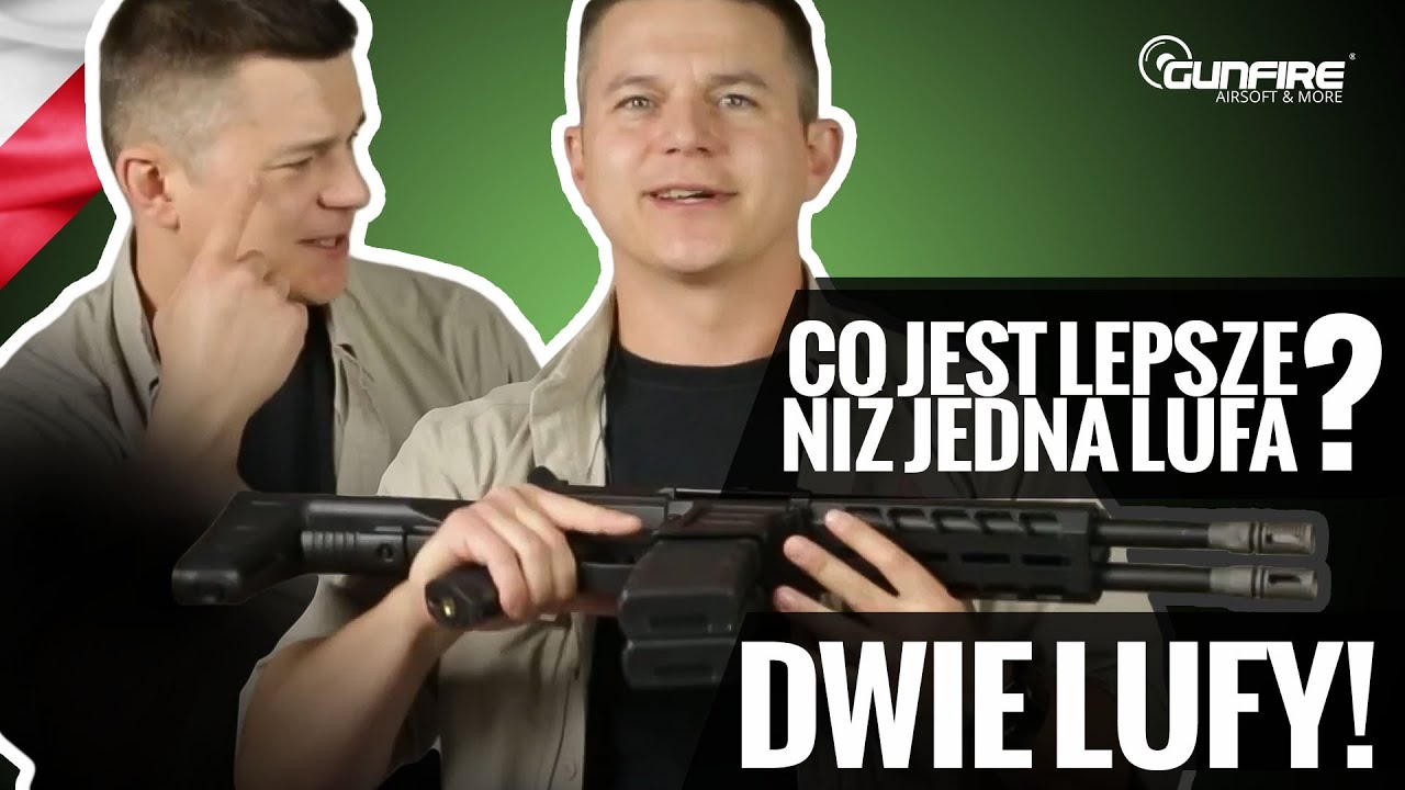 Podwójna lufa = podwójna frajda! Recenzja DT-4 Double Barrel AR od Classic Army - Gunfire TV