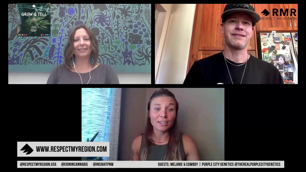Melanie & Cowboy From Purple City Genetics Talk Hunting Exotic Strains | Grow & Tell Podcast