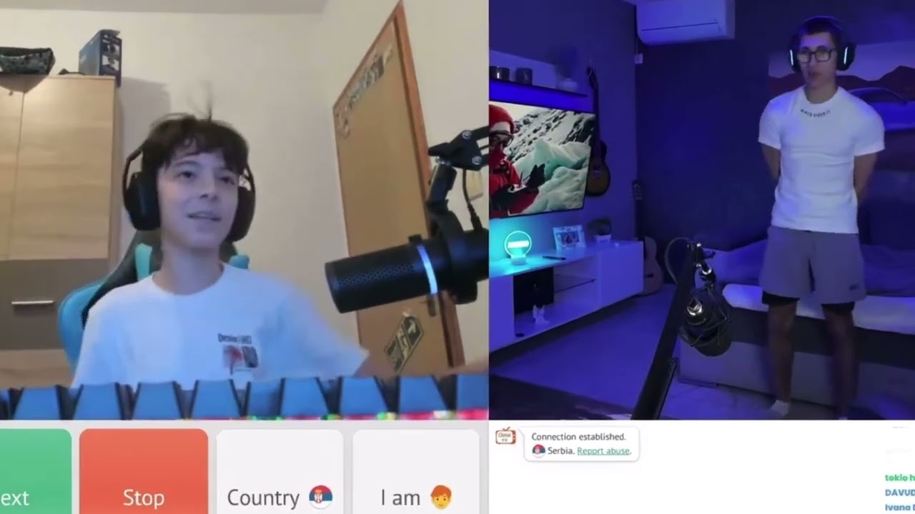 TRENUTAK KAD SU SE LEKSA I NOLEX SRELI NA OMEGLEU