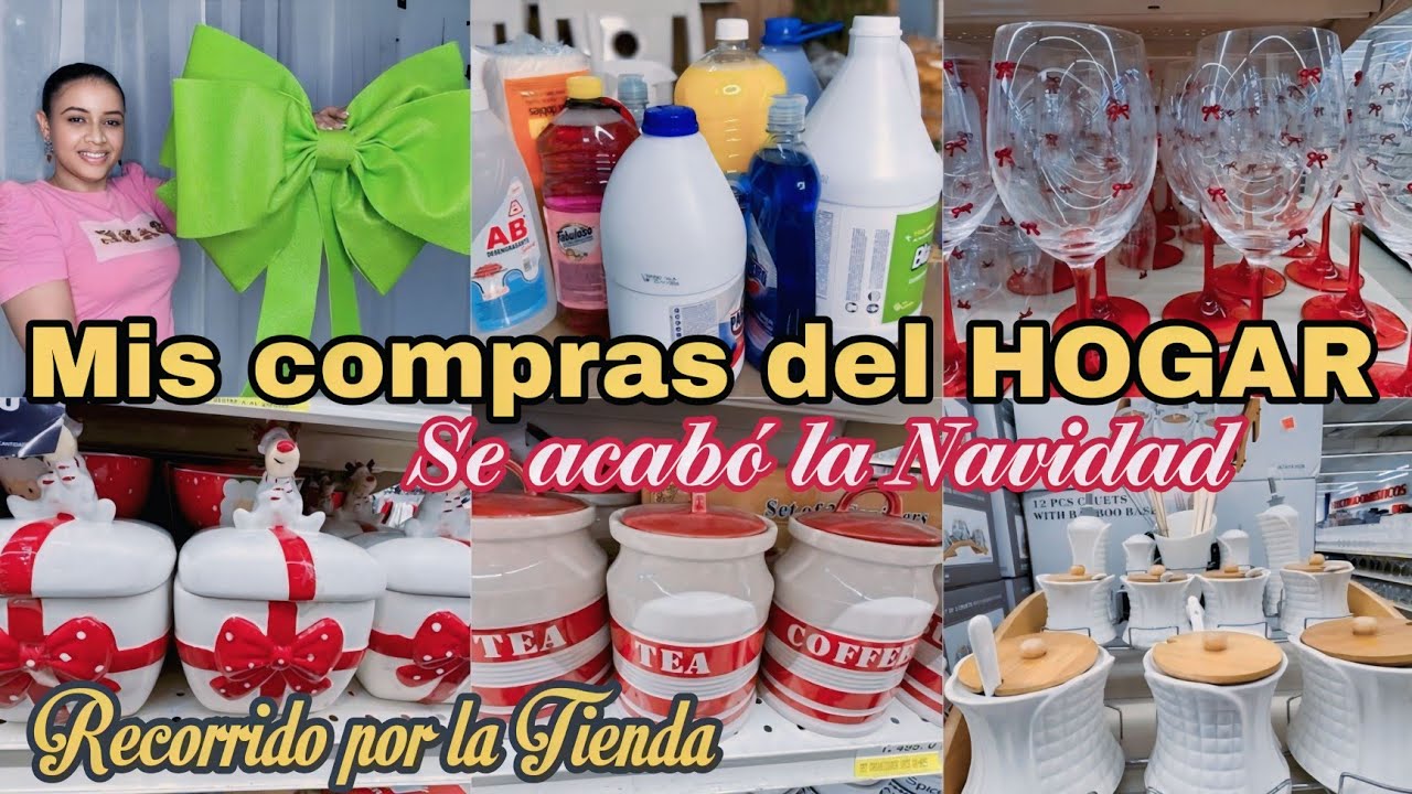 Se Acabó la Navidad 🎄 | Mis Compras del Hogar en Limpieza y Decoración 2025