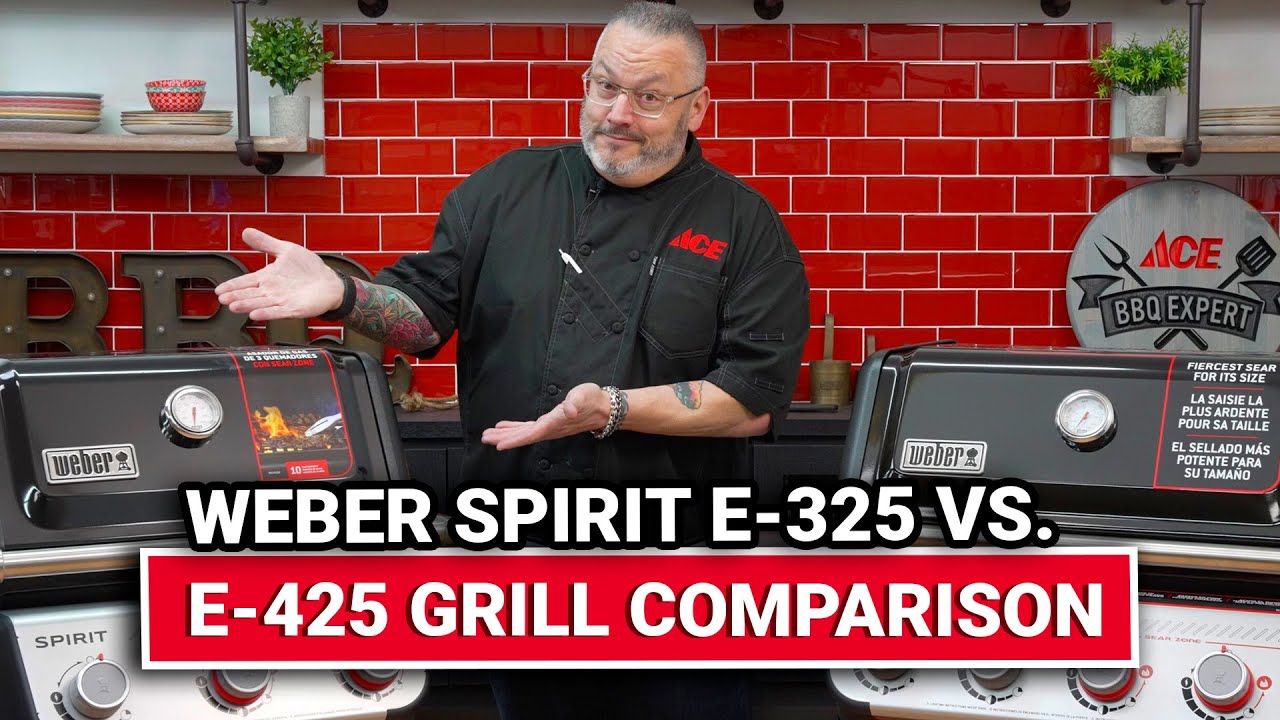 Weber Spirit E-325 vs. E-425 Grill Comparison | Ace Hardware