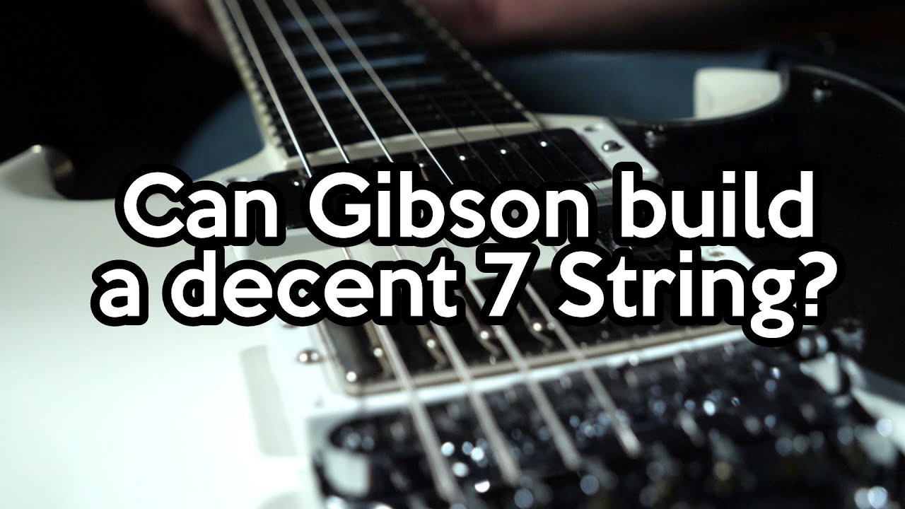 Fearless Gear Review:  7 String Gibson SG