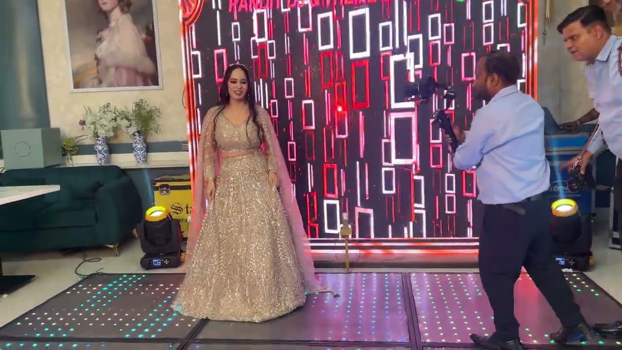 #engagement_#Bride_performance#Anjali_wedsAnmol❤️