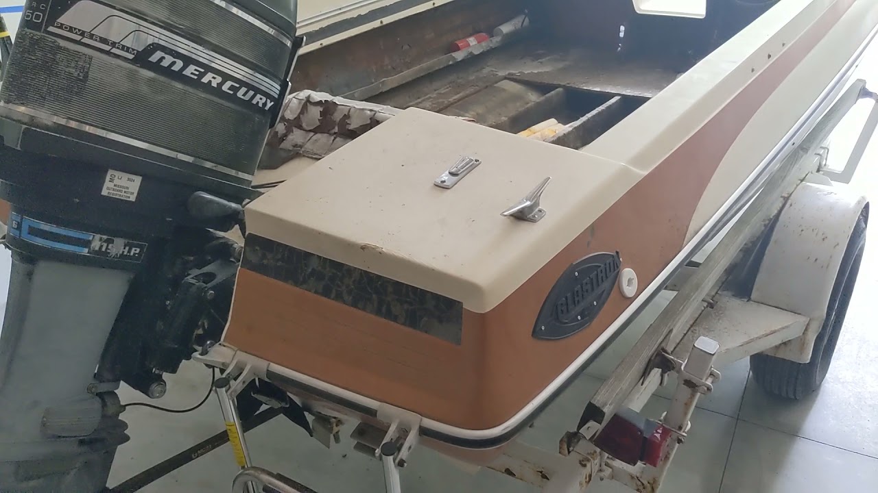 1975 Glastron Trihull Project Preview