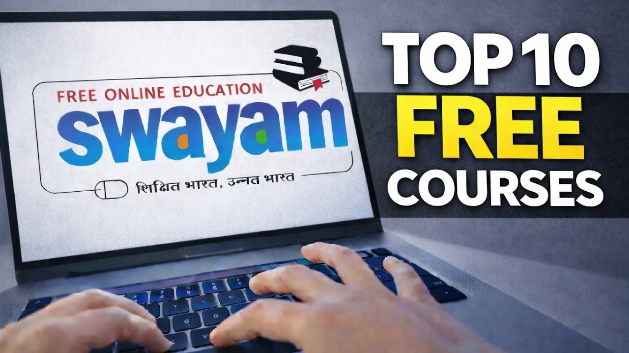 10 FREE AI Courses With Certificate | SWAYAM Portal 2026