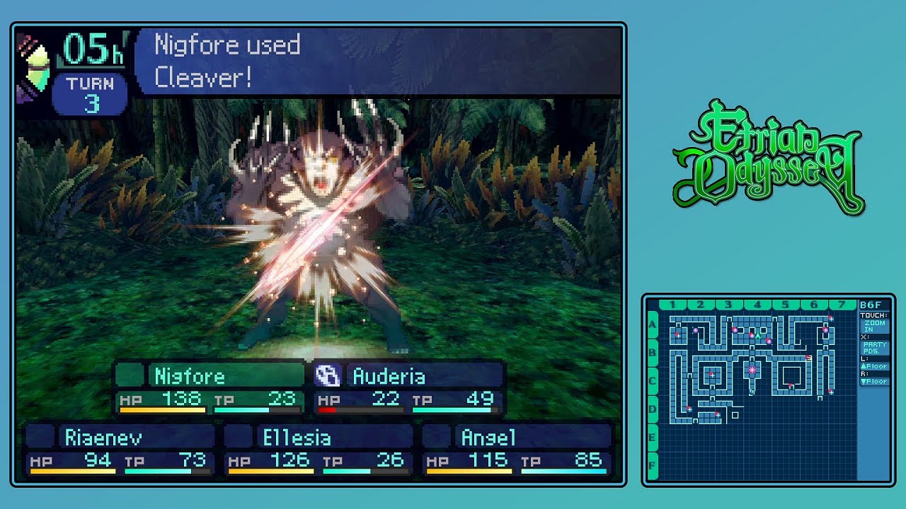 [Etrian Odyssey] B6F ~Dance Hall of the Fairies~ (5/10) ► FOE: Cutter ★ 2nd Stratum ║#37║