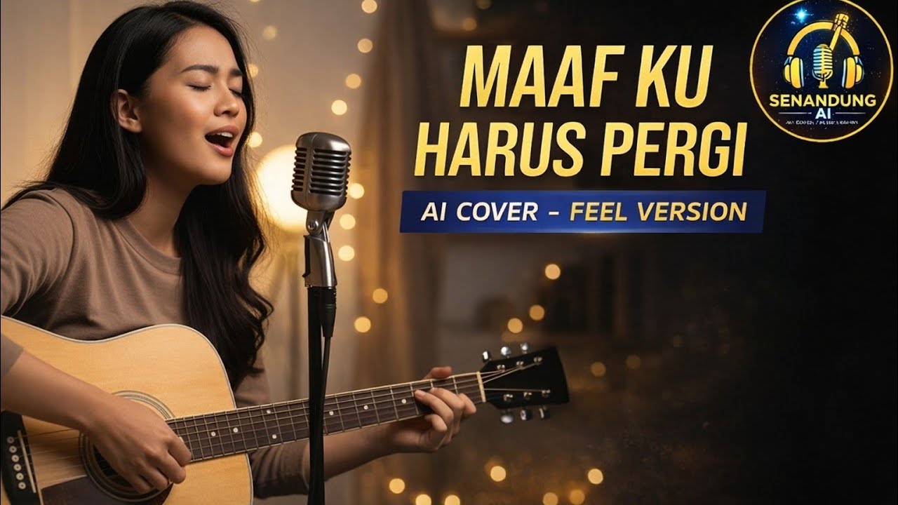 Maaf [ Ku Harus Pergi ] - Ai Cover Indonesia [ Acoustik version ]